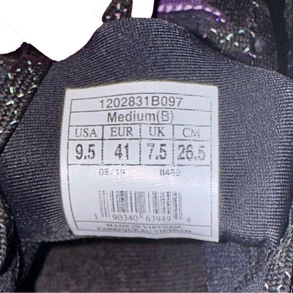 Brooks Glycerin 17 Black & Purple Neutral Running Shoe Sneaker Women’s Size 9:5 - Picture 5 of 11